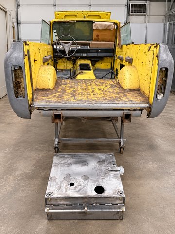 Rear view from the shop floor