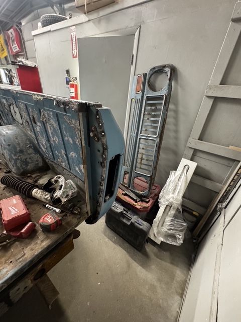 Front clip and grille shelved for now
