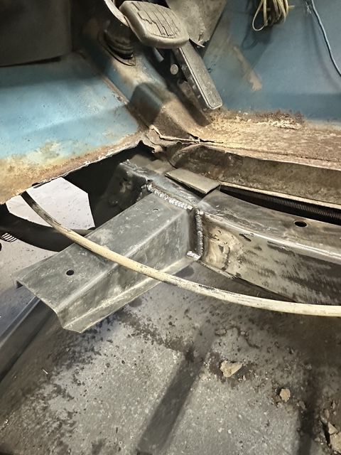 Floor edge opened up