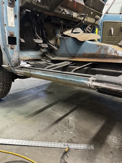 New rocker on the driver side