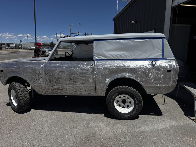 Stripped to bare metal