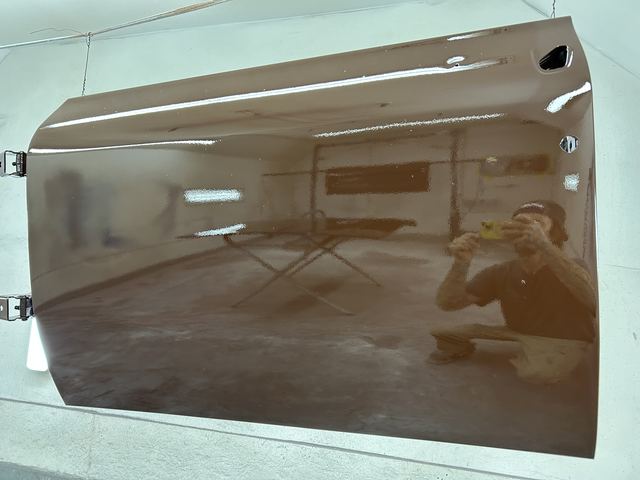 Door laid out and flowing