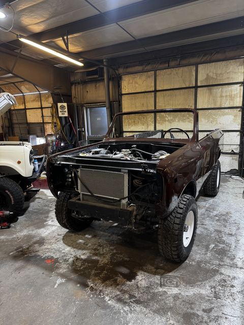 Front end going back together