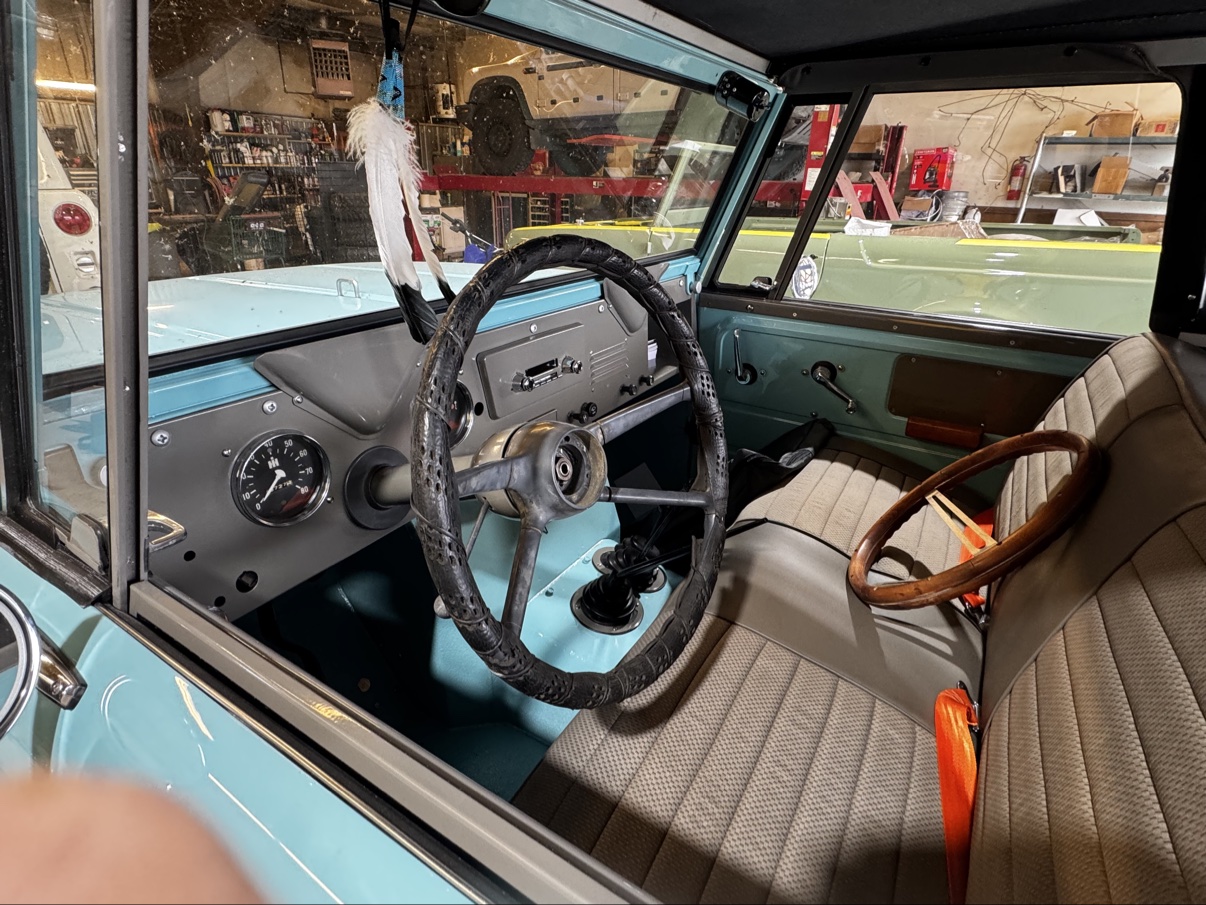 Finished Scout 80 interior