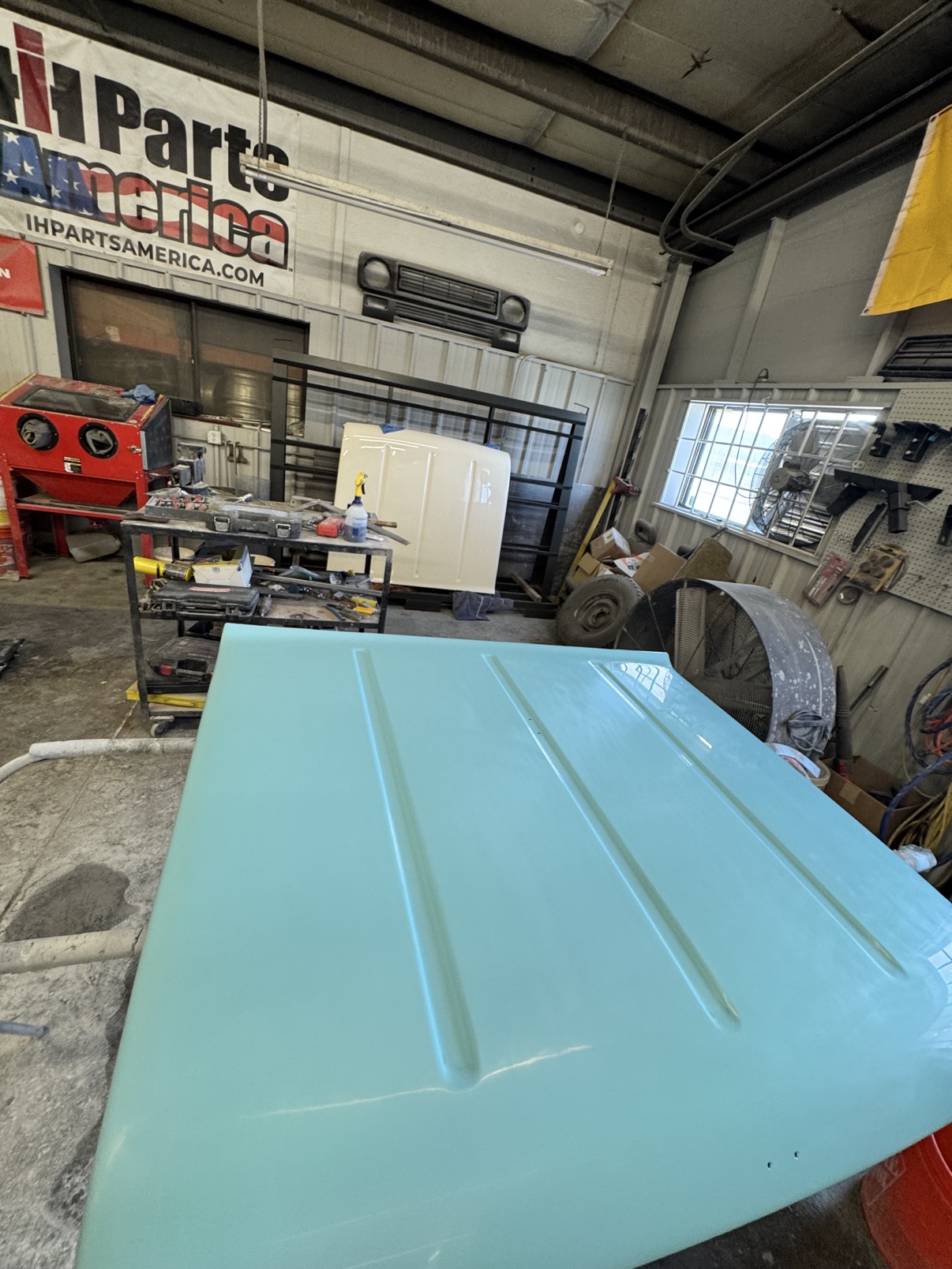 Fresh Deep Lagoon Blue paint in the shop