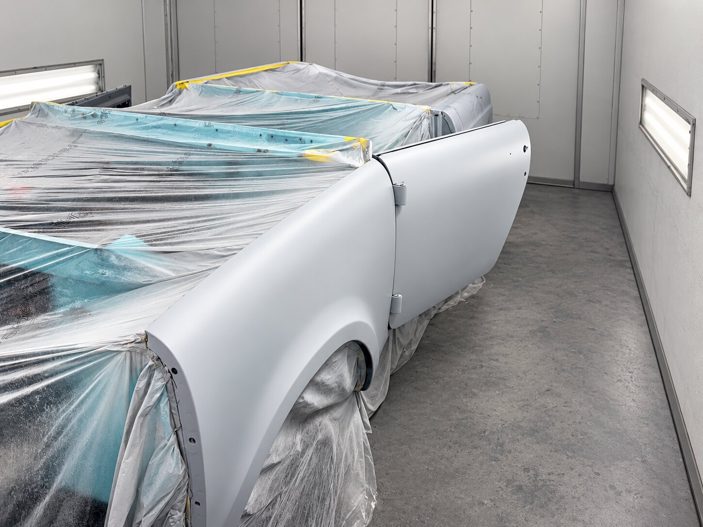 Rear quarter in primer