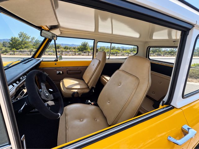 Yellow Scout II interior